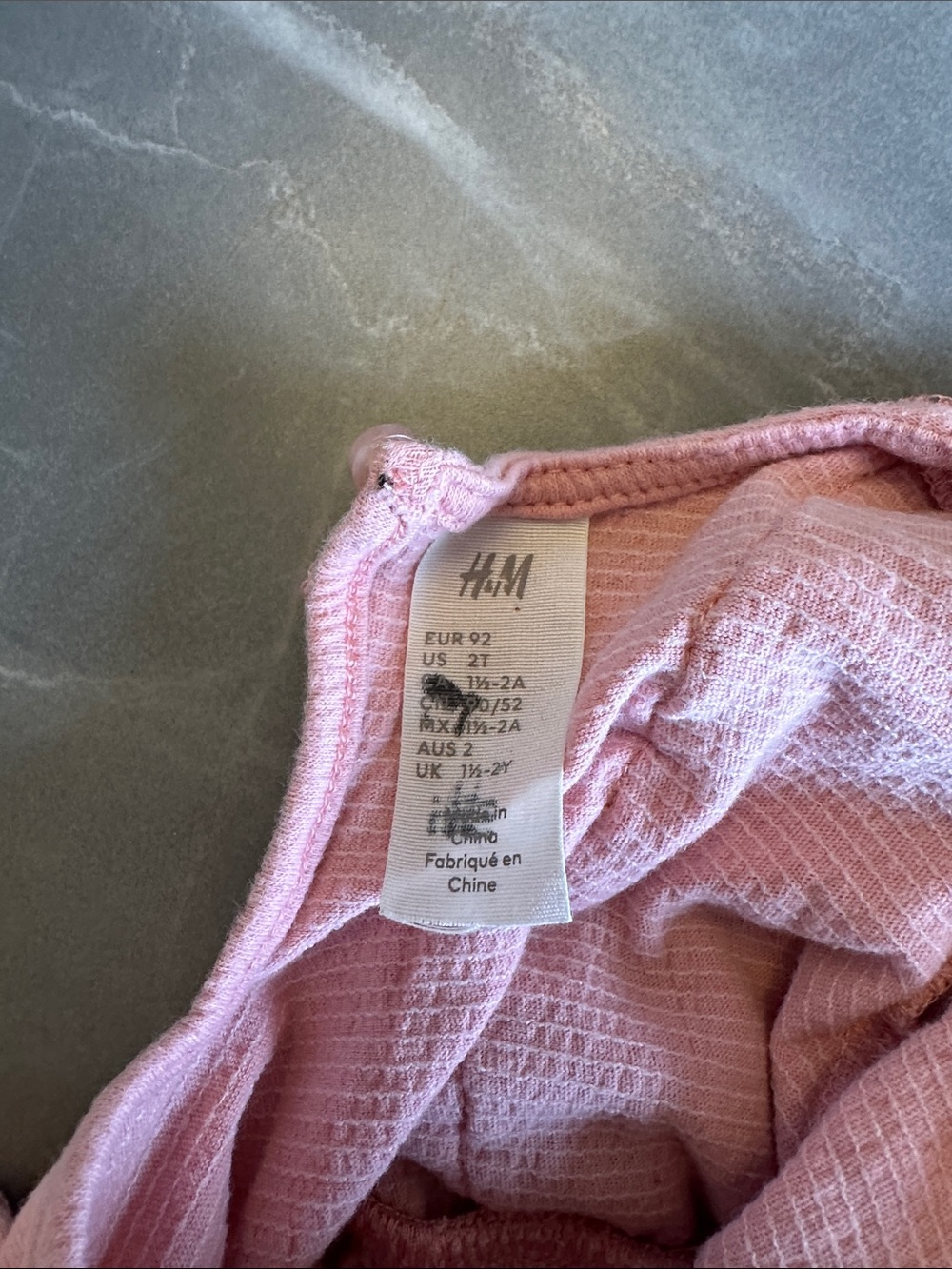 H&M Pink Ruffle Long-Sleeve Top - Picture 3 of 3